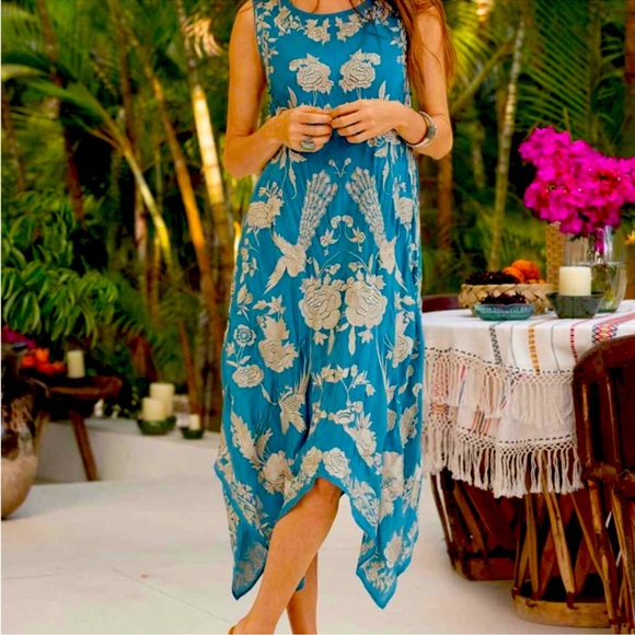 Tolani Dresses & Skirts - Tolani Trianta Embroidered Dress Size Large